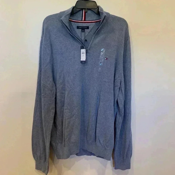 Mens Tommy Hilfiger Fall Basics Sweater L NWT - B1 - Picture 1 of 6